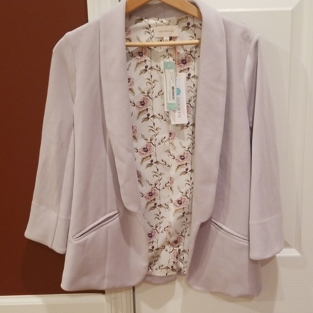 Stitch Fix Skies Are Blue Blazer Small NWT